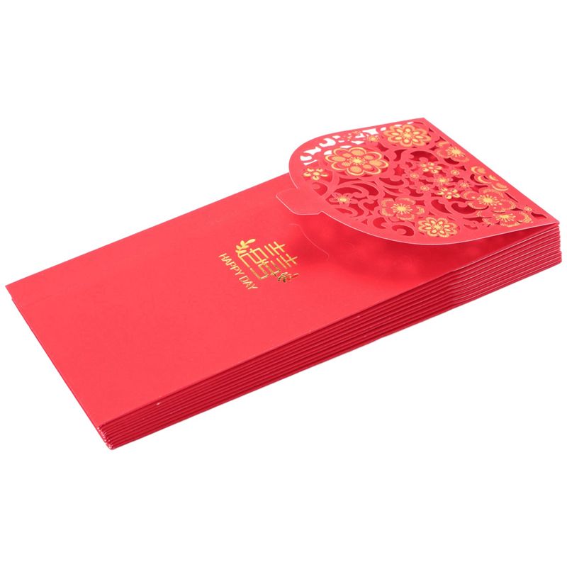 ABZC-60PCS Amplop Merah Cina A - Wedding Envelopes ulasan dan harga