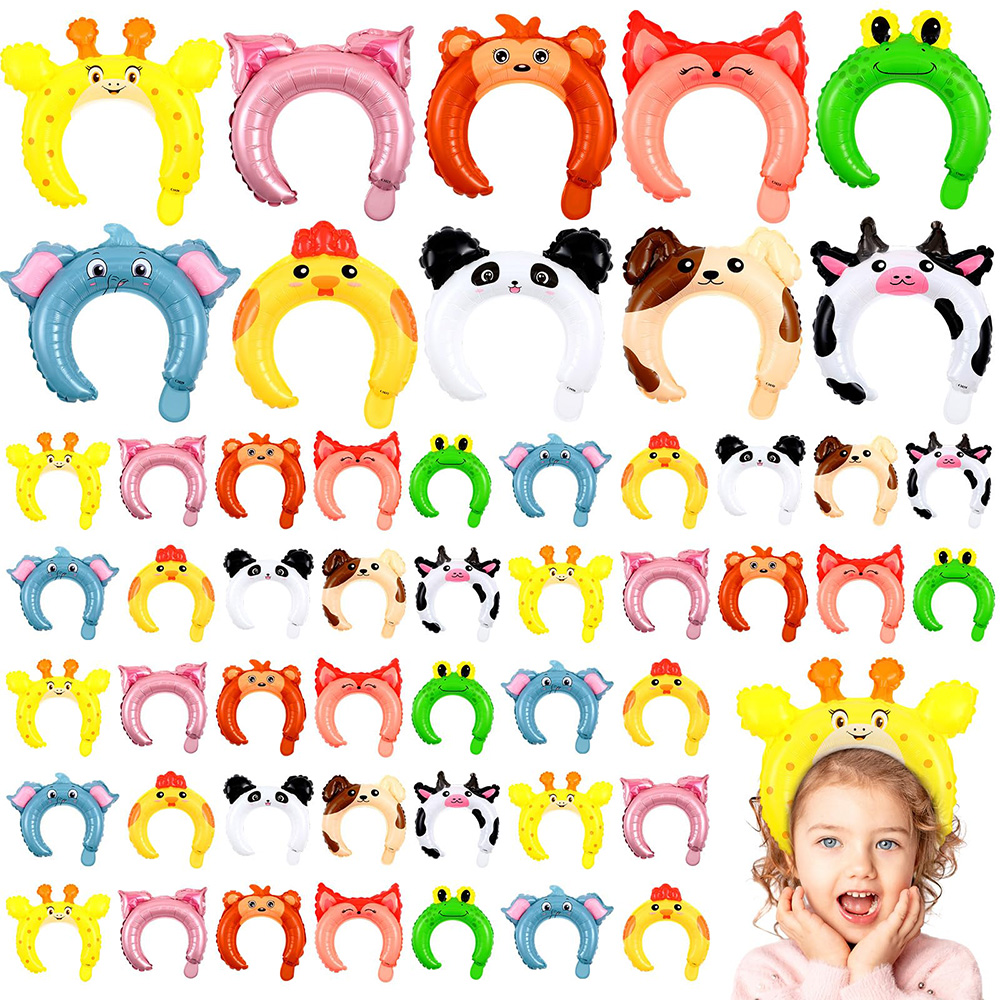 24 buah ikat kepala hewan tiup - Wedding Zoo ulasan dan harga