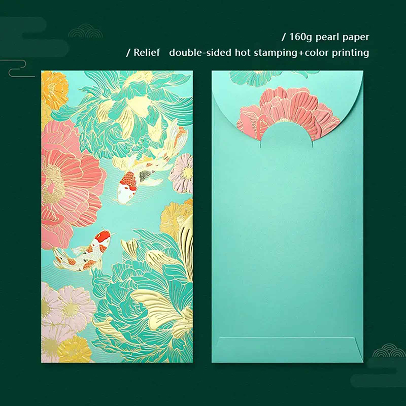 6 Buah Amplop Merah Baru Dompe - Wedding Envelopes ulasan dan harga